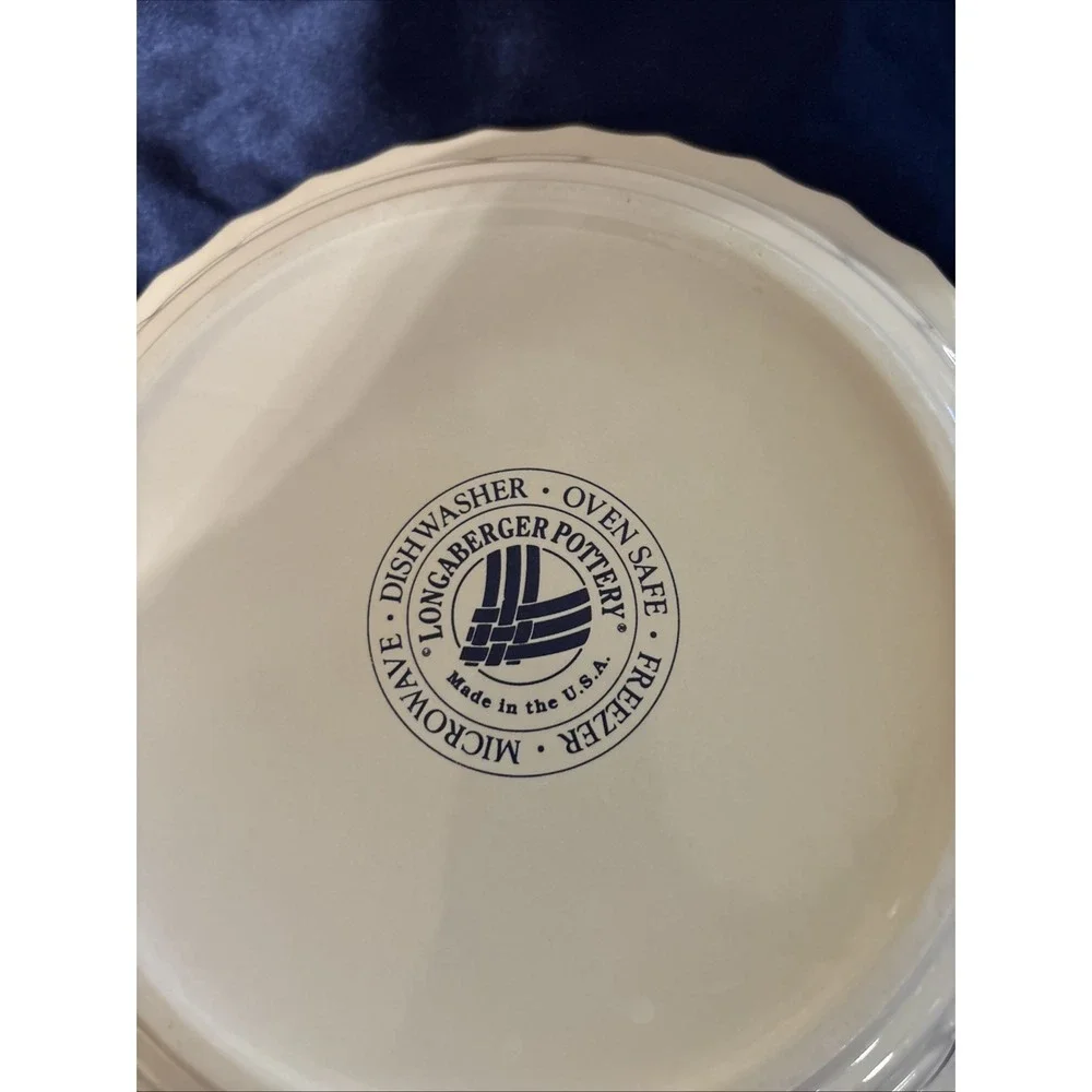 Longaberger vintage blue